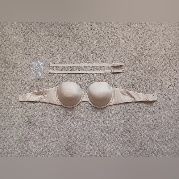 Maidenform Custom Lift Strapless Bra 09455 - Beige (38C) - Picture 3 of 6